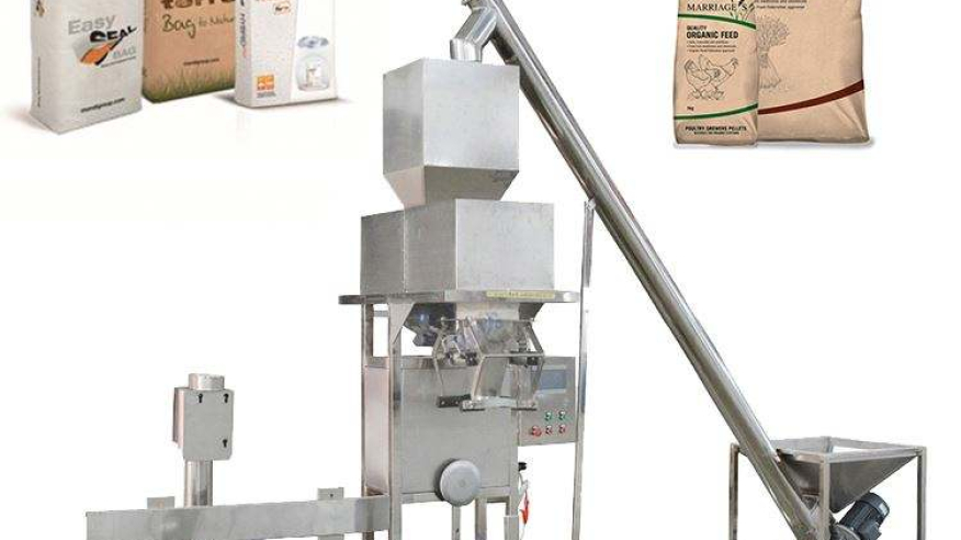 Máy chiết rót và đóng gói bột bán tự động 5~100 KG